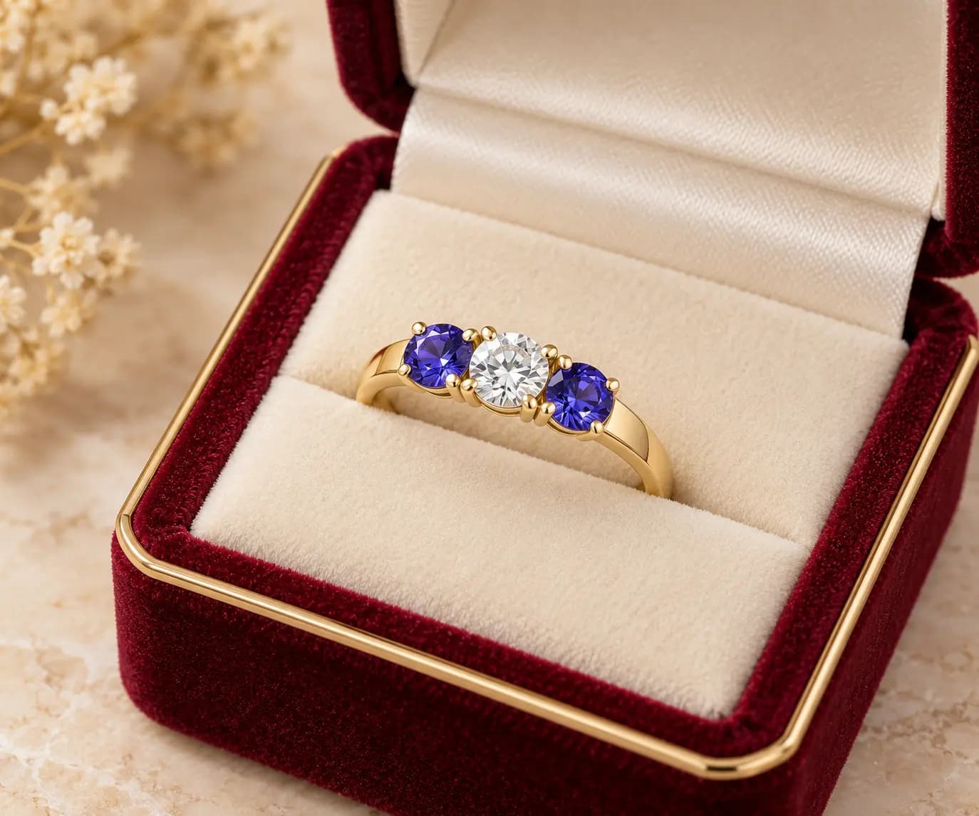 Three Stone Diamond Ring UK, Three Stone Diamond Ring